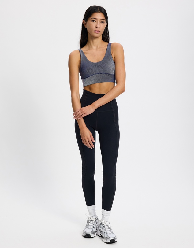 Zulu & Zephyr - Stripe Rib Crop Top