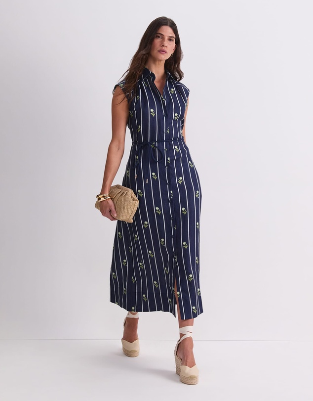 Sportscraft - Hampton Stripe Shirt Dress