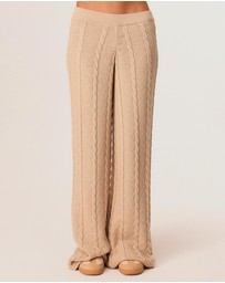 SNDYS - Cici Cable Knit Pants