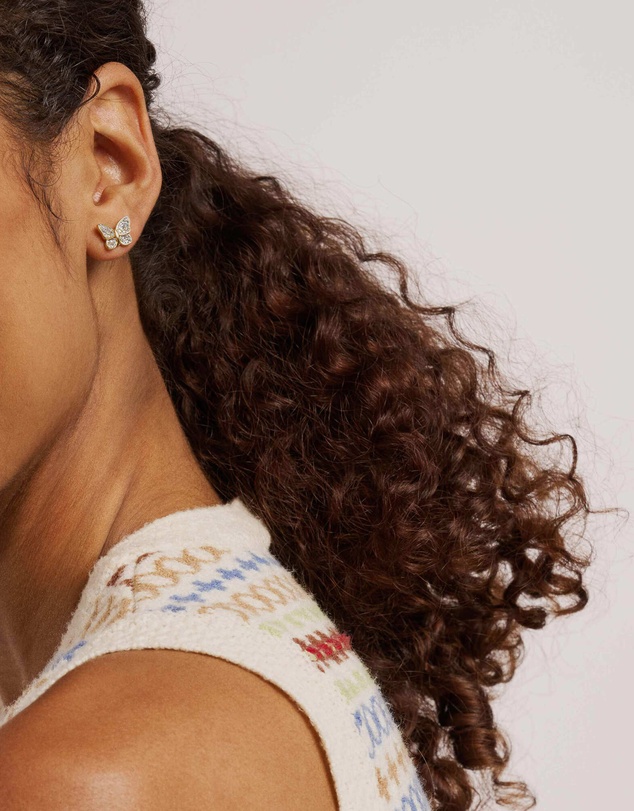 Fossil - Sutton Gold-Tone Earring
