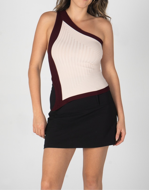 Lydan The Label - Luna One Shoulder Top