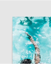 Olive et Oriel - Poolside Bliss Art Print