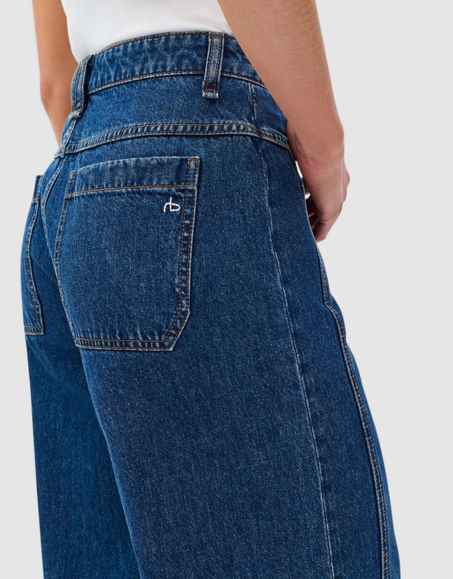 rag & bone - Selah High-Rise Wide Leg Jeans