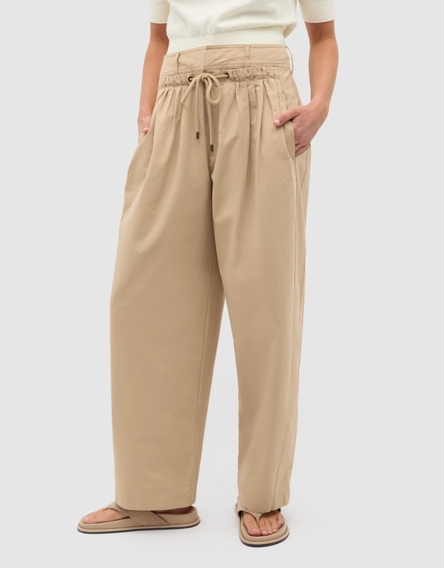 Seed Heritage - Double Waist Cotton Pant