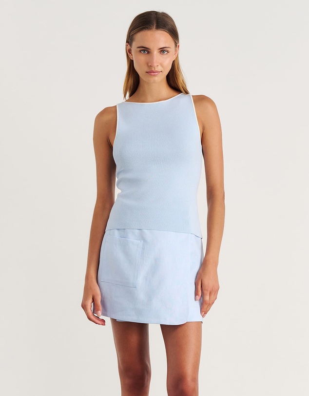 Jag - Lydia Contrast Knit Tank