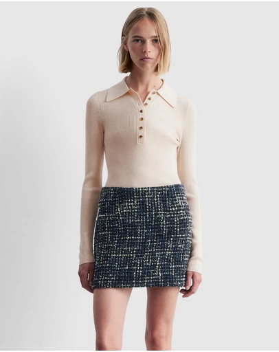 & Other Stories - Structured Wool-Blend Mini Skirt