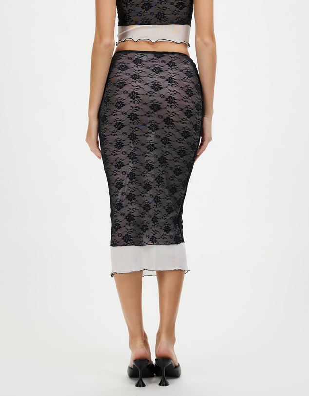 Dazie - Spell On You Lace Midi Skirt