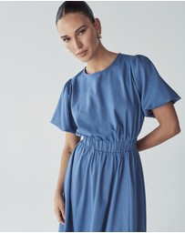 Willa - Pen Midi Dress