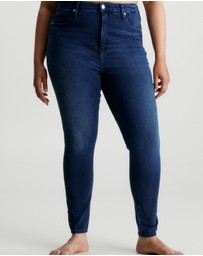 Calvin Klein Jeans - High Rise Super Skinny Ankle Jeans