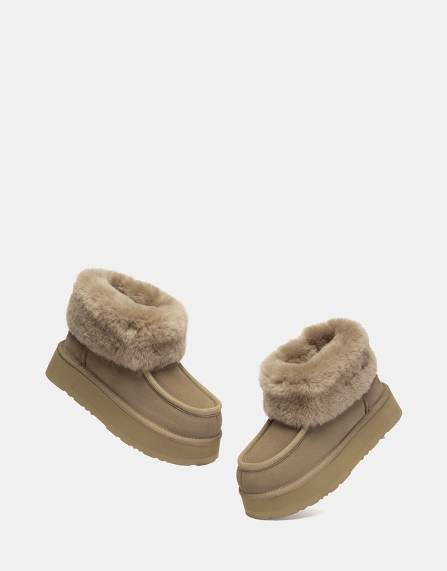 EVERAU - EverAU Ugg Loofee Cow Suede Upper UGG Boots
