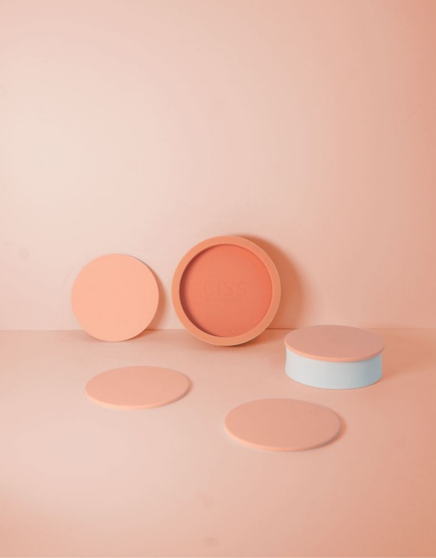 porter green - ciss | unbreakable silicone coasters