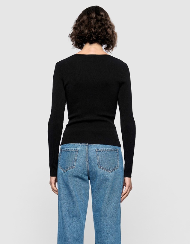 Staple the Label - Mira Twist Knit Top