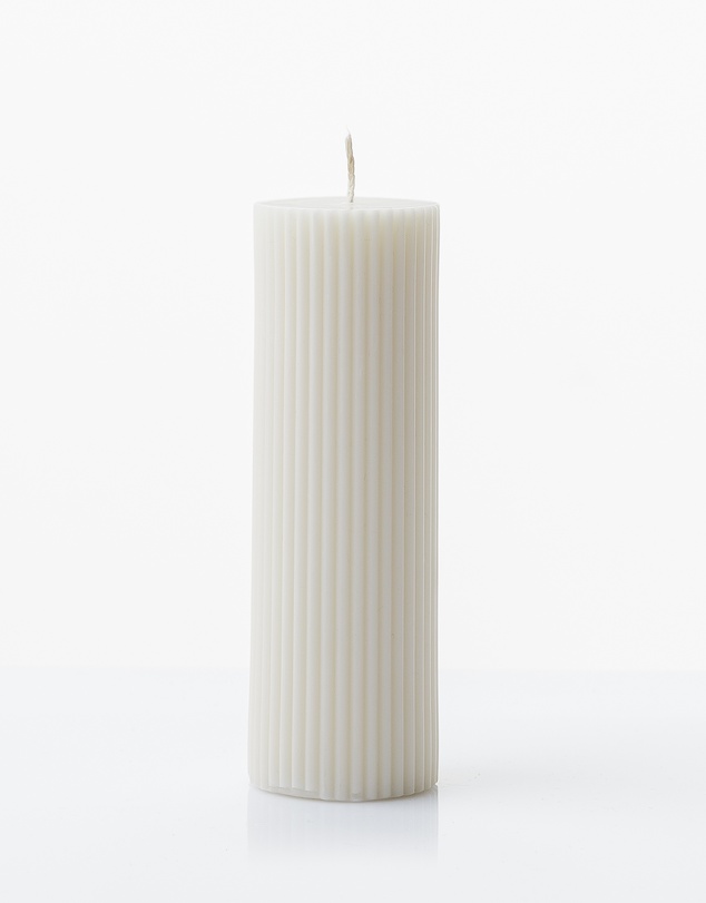 XRJ Celebrations - Pillar White Candle