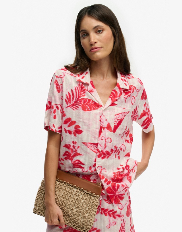 Superdry - Beach Printed Short Sleeve Shirt