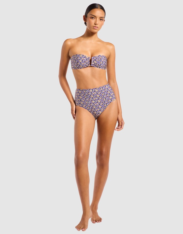 JETS - Kaleidoscope High Waist Bikini Bottom