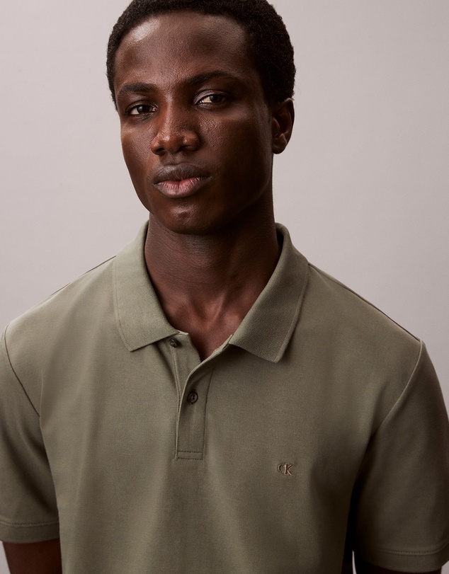 Calvin Klein - Supima Cotton Slim Refined Pique Polo Shirt