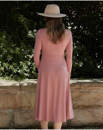 Bamboo Body - Ribbed Olivia Dress