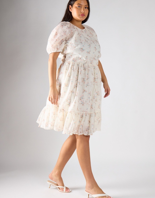 Glamorous - Tiered Smock Dress