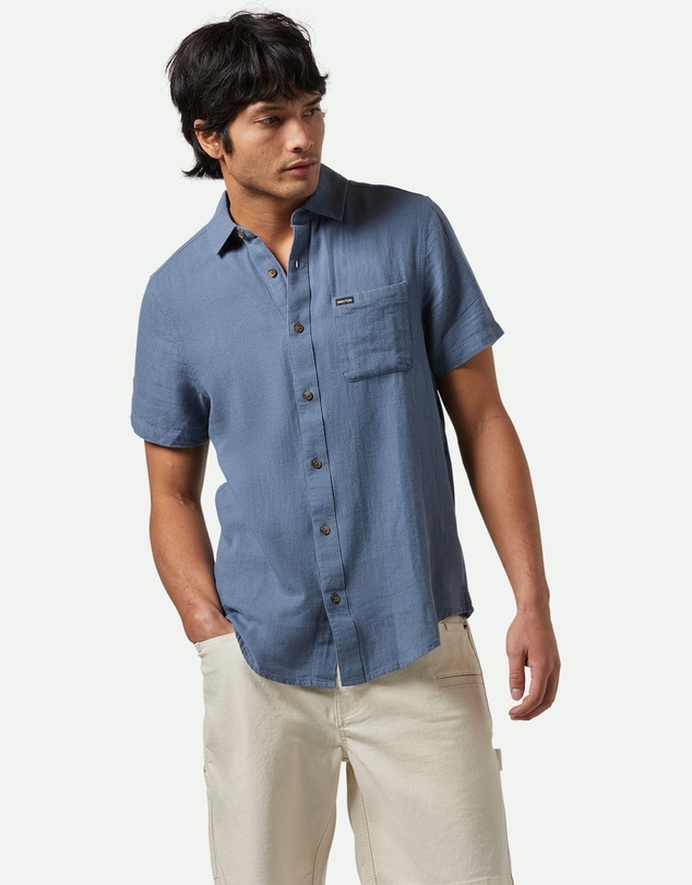 Brixton - Charter Organic Cotton Short Sleeve Shirt