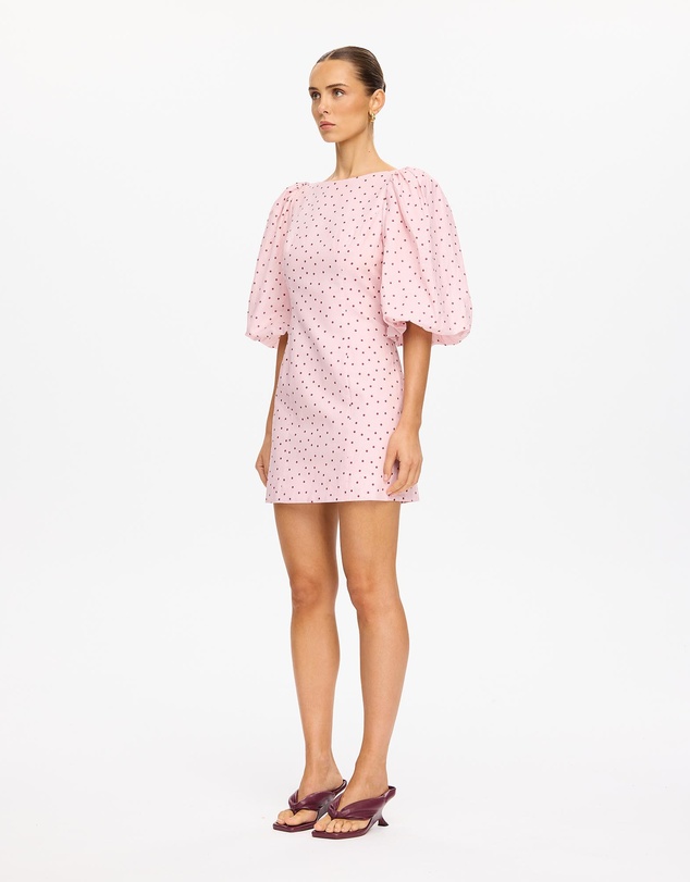 KIVARI - Sia Bubble Sleeve Mini Dress
