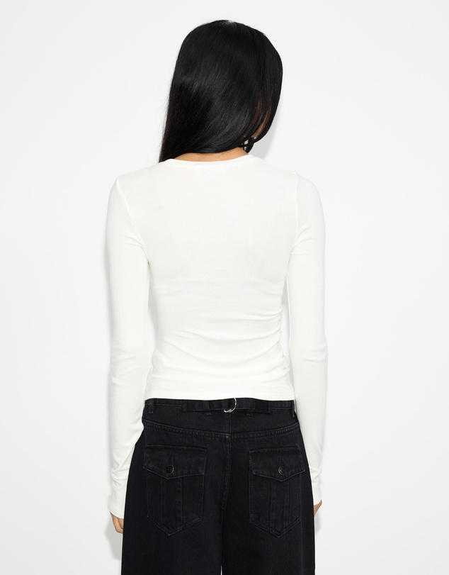 Dazie - Quinn Ruched Long Sleeve Top
