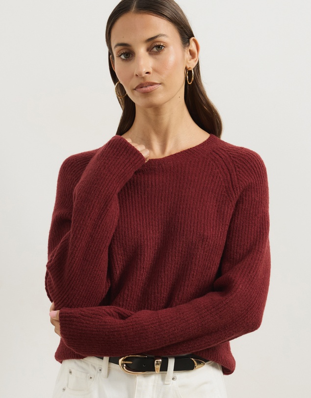 Atmos&Here - Saylor Crew Neck Soft Knit Jumper