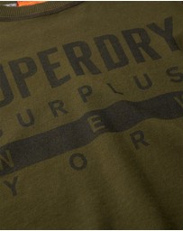 Superdry - Slim Fit Surplus Graphic Crew