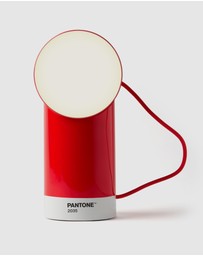 Lexon - Lexon Orbe Portable Led Lamp With Moving Head PANTONE - 2035 Red