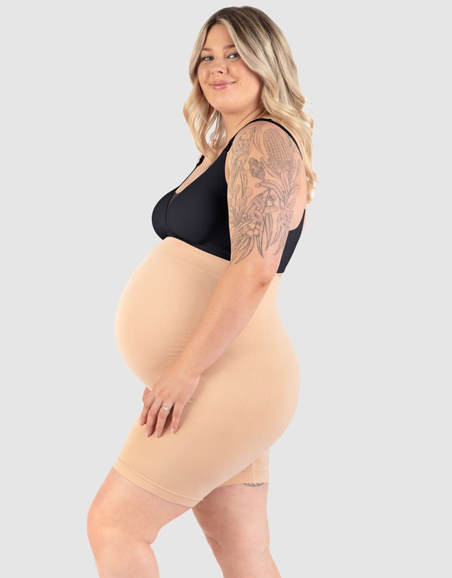 B Free Intimate Apparel - Invisible Mesh Maternity & Nursing Padded Bra (C-D-DD-E-F-G) Cup
