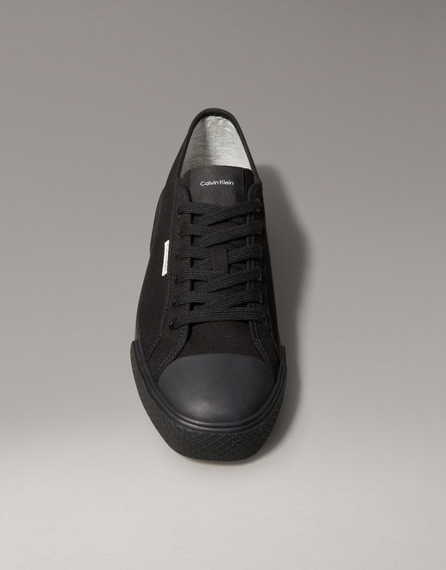 Calvin Klein - Alvaro Cotton Canvas Logo Trainers