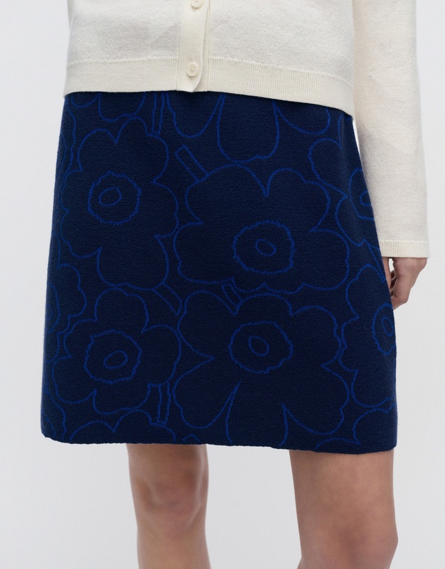 Marimekko - Vapaus Piirto Unikko Knitted skirt