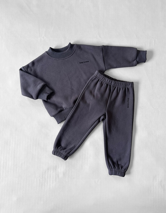 Tiny Trove - Woodie 3D Logo Tracksuit - Babies-Kids