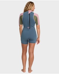 Roxy - Womens 2/2mm Prologue+ Back Zip Springsuit