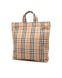 Pre-Loved by Azura Reborn - Pre-Loved House Check Nylon Artie Satchel
