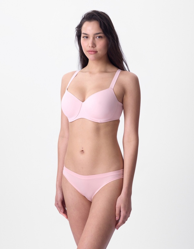 Bras N Things - Sapphire Smooth Full Coverage Bra - Light Pink