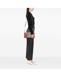 Pre-Loved by Azura Reborn - Pre-Loved Small Horseferry Check Coated Canvas Chichester Crossbody