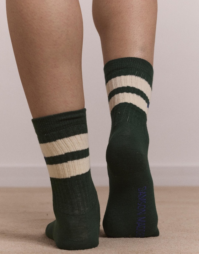 Damson Madder - Sporty Calf Length Socks