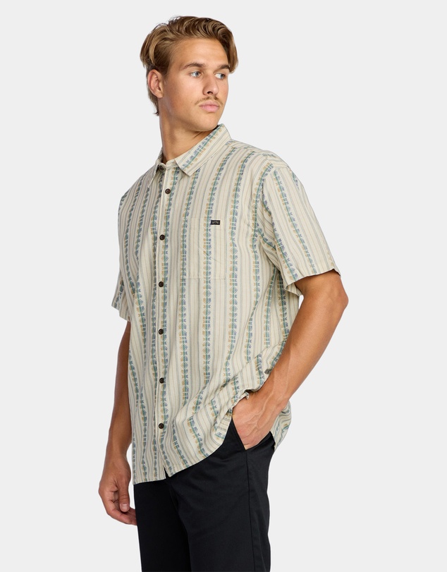 Billabong - Mens Sundays Jaquard Short Sleeve Shirt