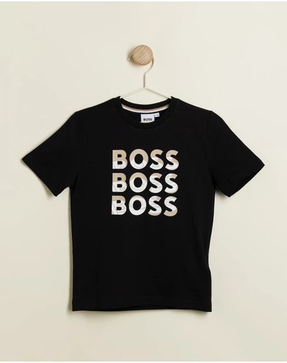 BOSS - Short Sleeves Tee-Shirt - Kids-Teens