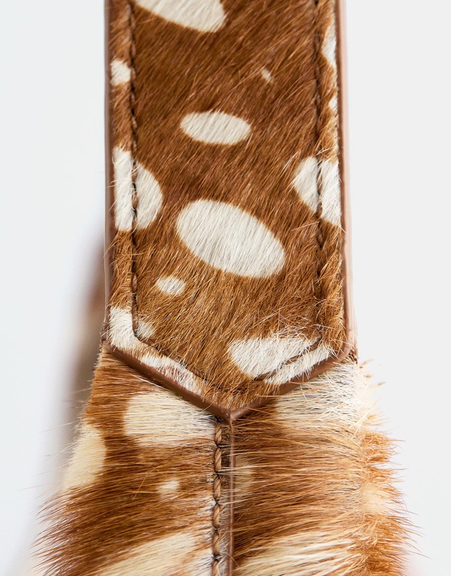 & Other Stories - Deer-Print Leather Tote