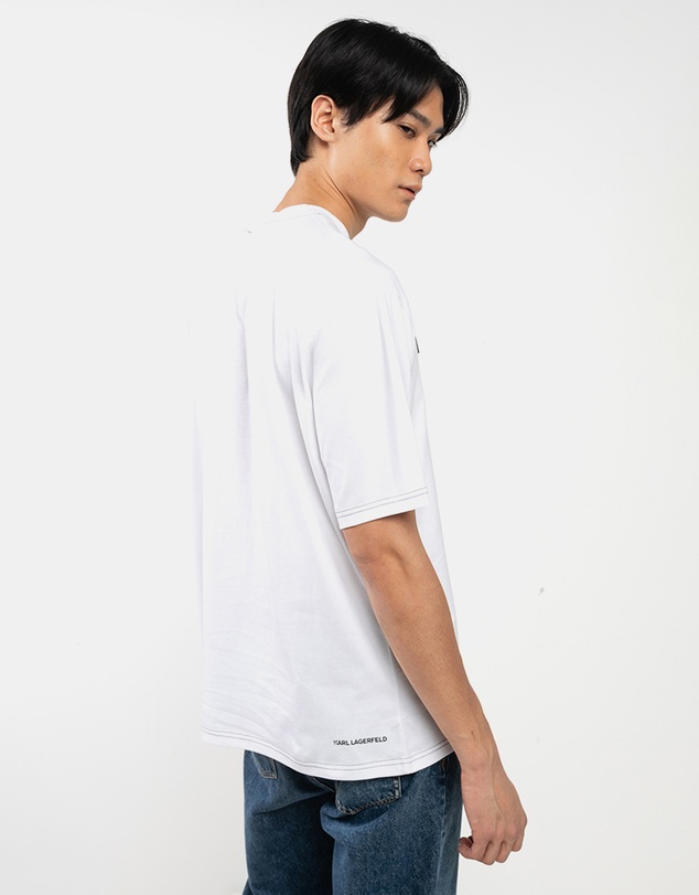Karl Lagerfeld - Contrast Stitch T-Shirt