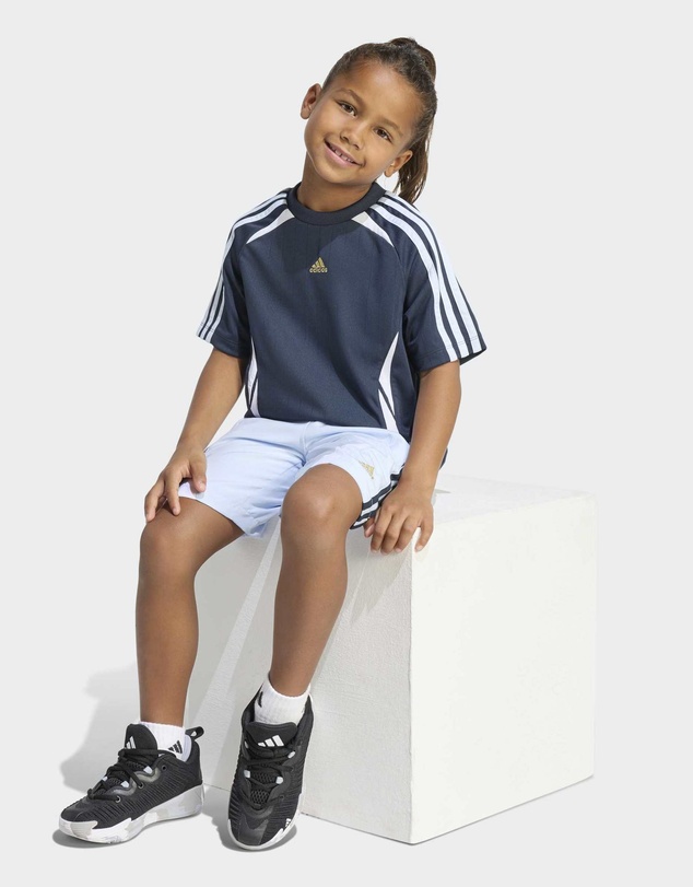 adidas Originals - TEAMGEIST LOOSE SHORT TEE SET Kids