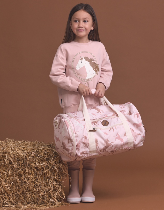 Crywolf - PACKABLE DUFFEL Blush Ponies
