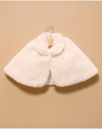 Purebaby - Faux Fur Cape - Kids-Babies