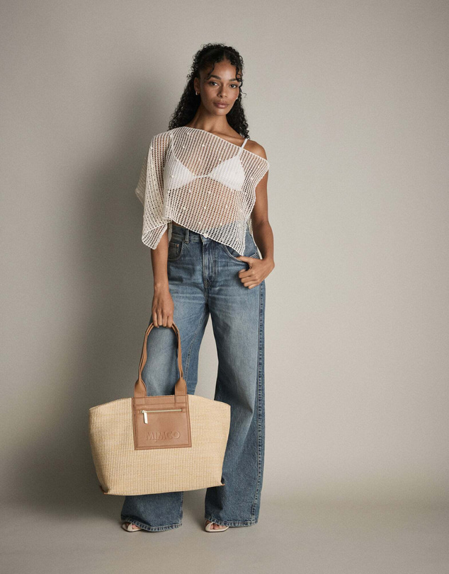 MIMCO - Patch Textured Tote Bag