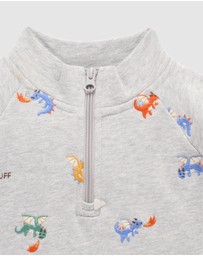 Purebaby - Dragon Embroidered Windcheater -Kids-Babies