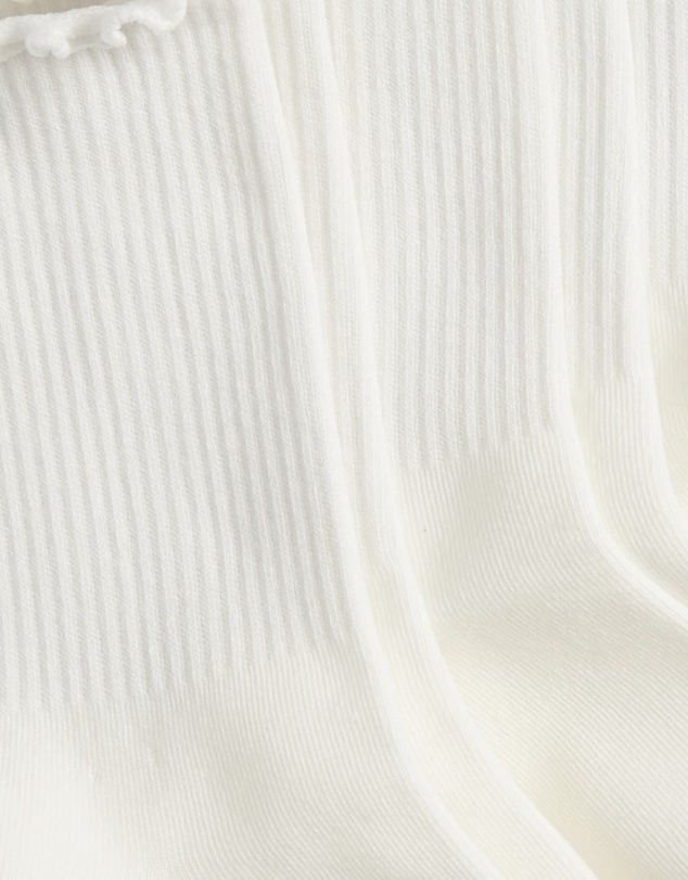 High Heel Jungle - Premium Cotton Frill Edge Socks- 5 Pack