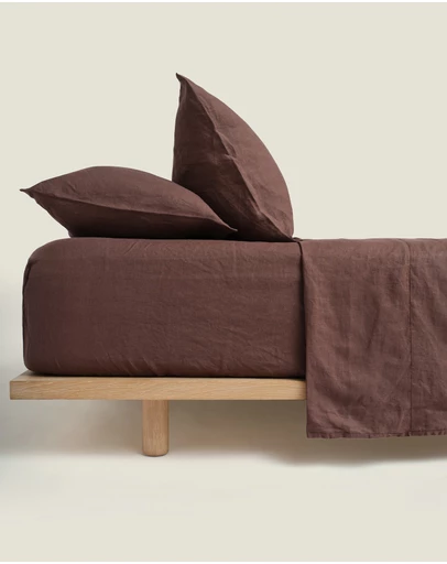 Carlotta + Gee - 100% Linen Fitted Sheet