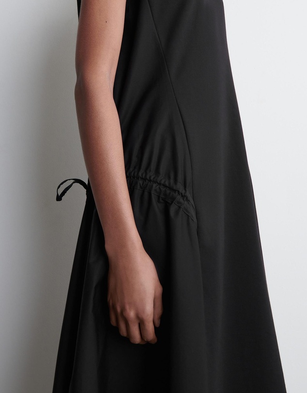 COS - Panelled Gathered-Side Midi Dress