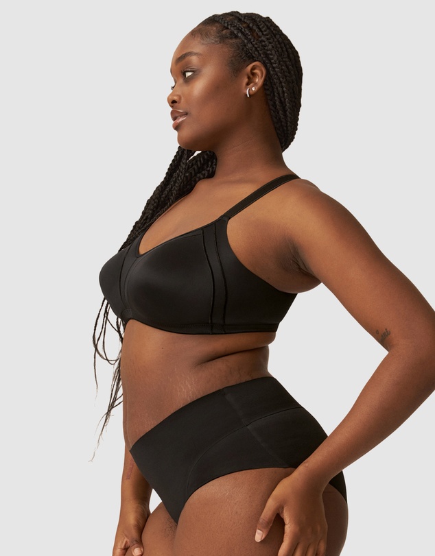 Naturana - Side Smoother Wirefree Minimiser Bra
